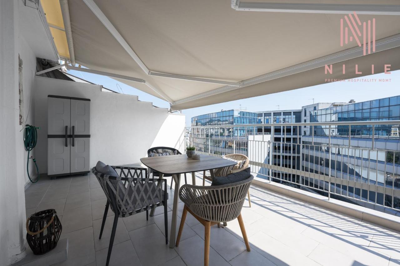 テッサロニキPenthouse Level 7, Nilie Hospitality Mgmtアパートメント エクステリア 写真